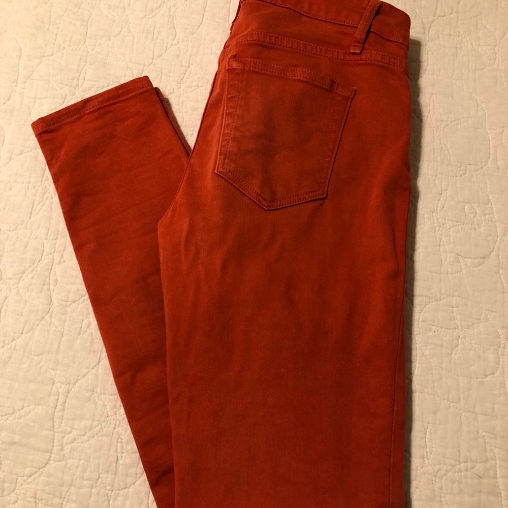Joe’s jeans, high- rise skinny ankle jeans